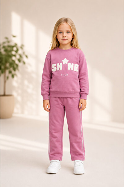 Milanlı Kids Girl's Top and Bottom 100% Cotton Seasonal Set