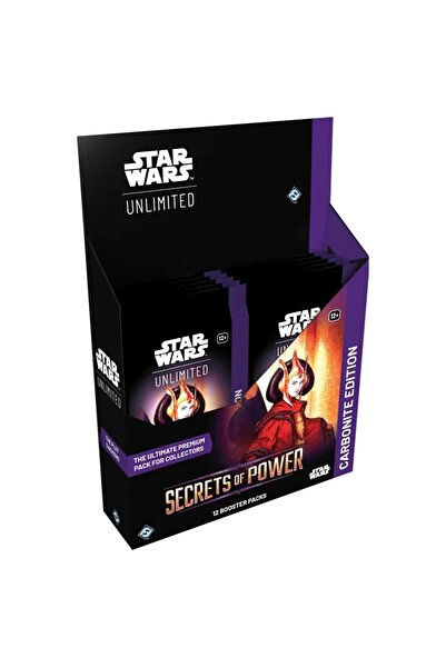 Star Wars Secrete Nelimitate de Putere Carbonite Booster Box 12 Pachete