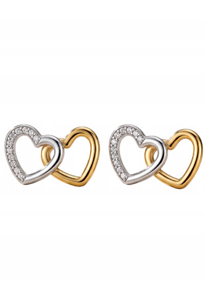 Evendi Earrings, Gold/Silver