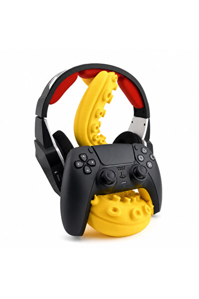 Generic Brand Suport Controller PS5 si casti Leviros, PrintForge®, printat 3D...