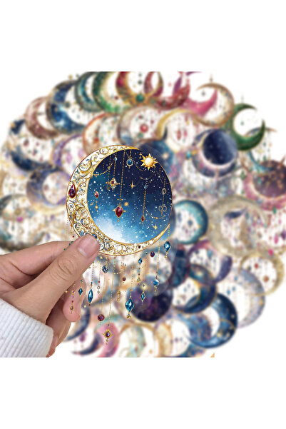 Choice 50Pcs 50PCS Creative Fantasy High Beauty Ins Style DIY Diary Phone Cas...