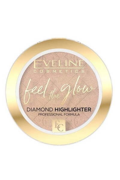 Eveline Iluminator Diamond Highlighter, 02 BEACH GLOW