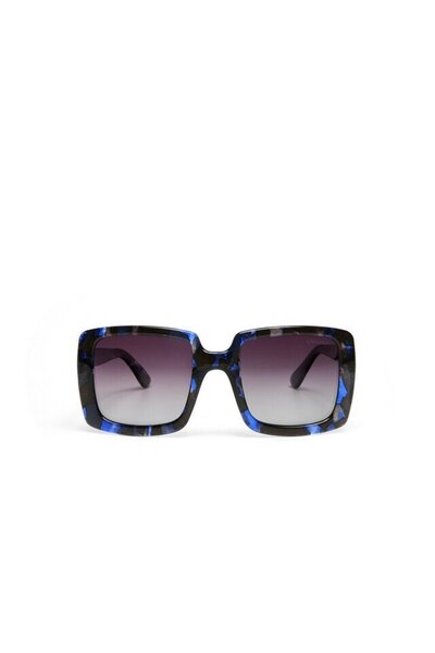 Okkia Club Ischia Black Lens Polarized Sunglasses Blue
