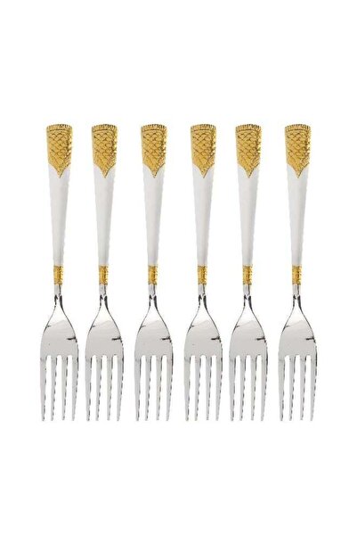 ROYALFORD 6-Piece Stainless Steel Table Fork