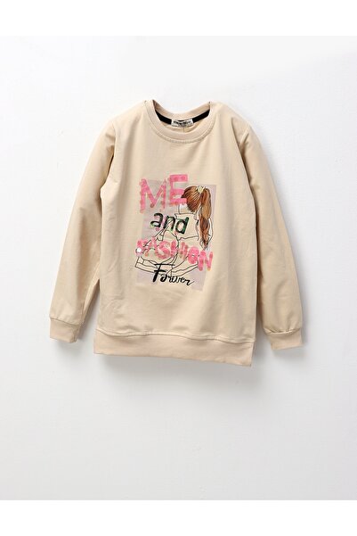 MiniKids Bluza ME and FASHION fetite, crem