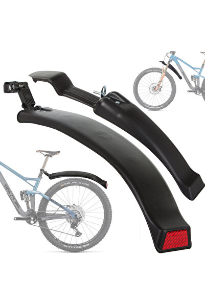 Ayawaska Set aparatori noroi bicicleta fata si spate MTB 2 bucati, universale...