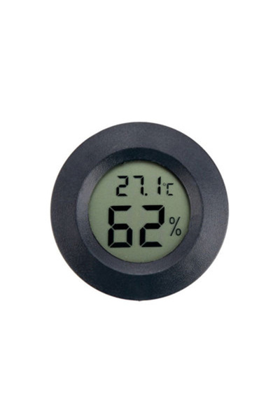 Choice 1PCS Black Mini LCD Digital Thermometer Hygrometer Indoor Room Tempera...