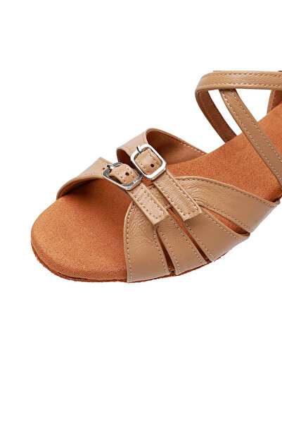 OEM Pantofi de dans latino pentru copii, piele de oaie, marimea EU 30