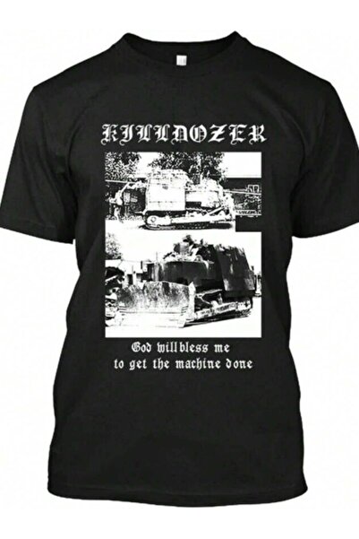 9TAY تي شيرت NWT Killdozer Marvin Heemeyer God Will Bless Me To Get The Machi...