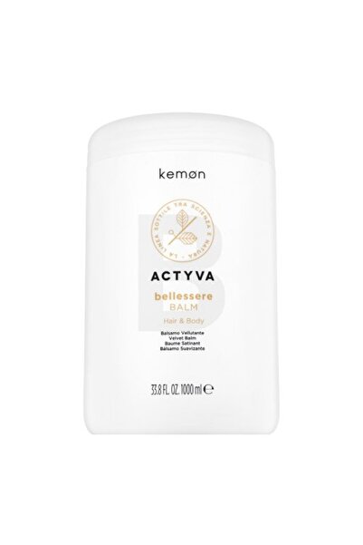 Kemon Actyva Bellessere Balm – balsam nutritiv pentru păr și corp, 1000 ml