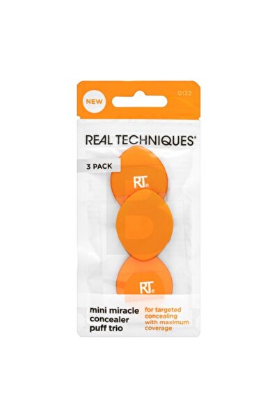 Real Techniques Burete de machiaj Mini Miracle Concealer Puff Trio