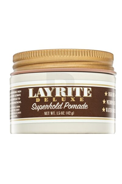 Layrite Pomadă Superhold – pomadă de păr pentru fixare extra-puternică, 42 g