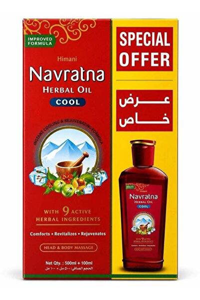Navratna زيت شعر هيماني 500+100 مل.