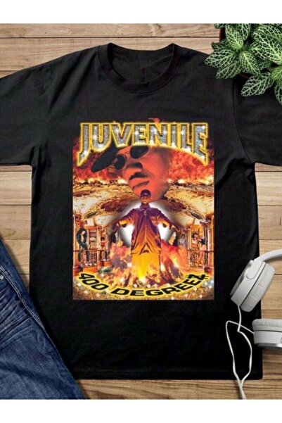 2BIR 400 Degreez, Shirt, Juvenile Cotton Black T-Shirt