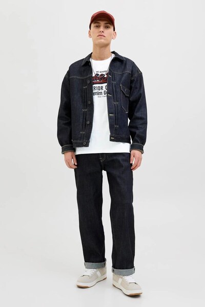 Jack & Jones تي شيرت جي جي لوجو للرجال