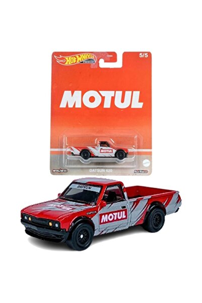 HOT WHEELS Masinuta Premium Datsun 620 Motul, detalii realiste, 3 ani+