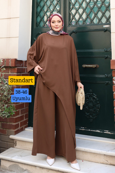 Balenbi Seturi din două piese Colecția Modest - Maro - Lung