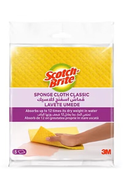 Scotch Brite Lavete tip burete Scotch-Brite 3M, 5 buc/set