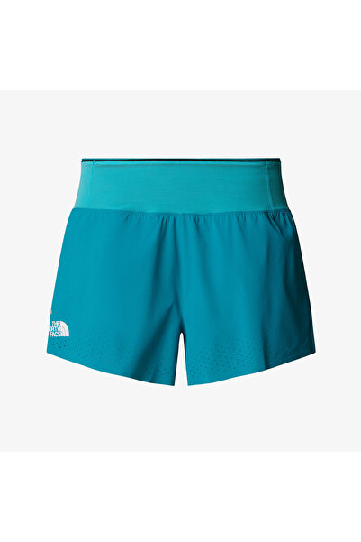 THE NORTH FACE Summit Pacesetter 3in Kadın Mavi Koşu Şortu
