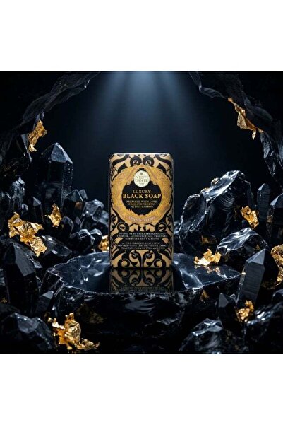 Nesti Dante Luxury Black Soap with Vegetal Active Carbon – Limited Edition De...