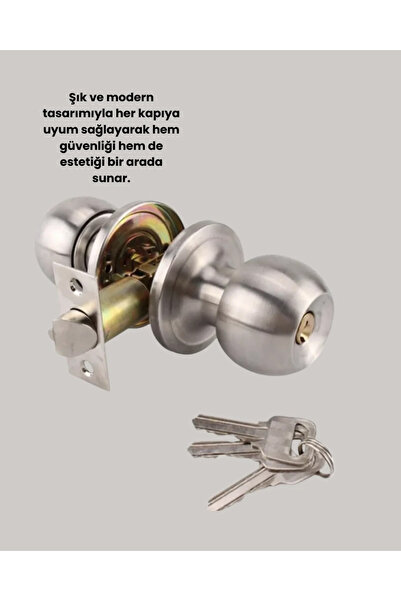ZERO LAND Nhr-Hlss Internal and External Compatible Entry Type (165514) Knob ...