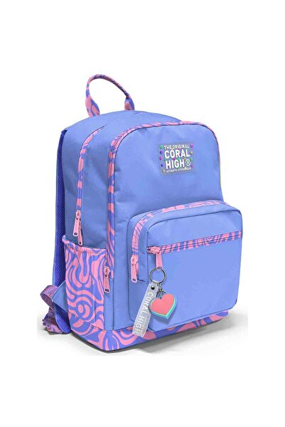 Coral High Mor Dalga Desenli Okul Çantası 33227
