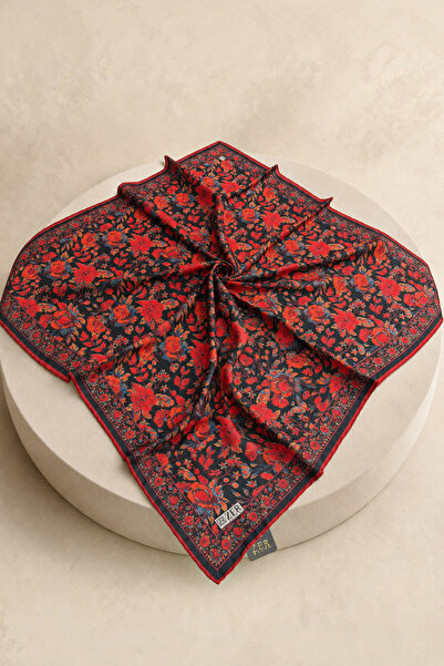 İlkbenaldim Zer Floral Patterned Hijab Scarf – Stylish Women's Scarf Models