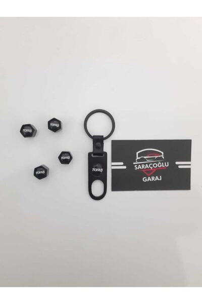GARDENAUTO غطاء صمام مع سلسلة مفاتيح Tofaş