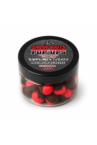 SNOW BAITS Yüzen Pop-Up 16 mm Kalamar-Ciğer-Çilek