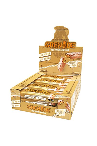 Grenade Protein Bar Caramel Chaos 60g x 12 Karamel Aroma