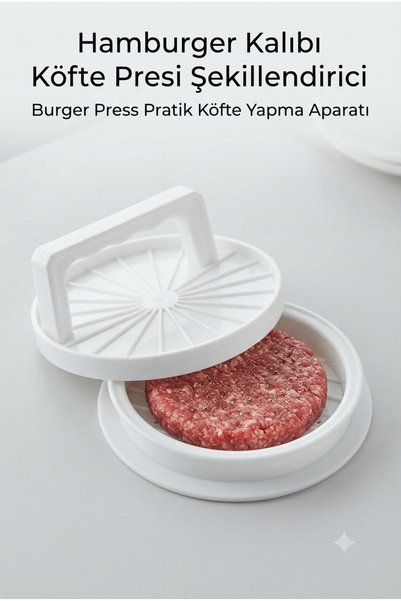 Awesomecrochet Practical Hamburger Patty Shaper – Non-Slip, Durable, and Easy-To-Clean Design (1 Piece)