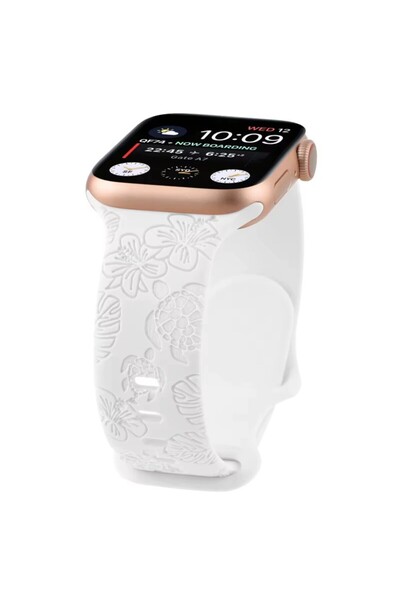 REDz Accessories Екзотична спортна каишка с цветя за Apple Watch, с мотив на ...