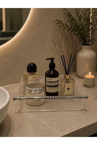 innossa pleksi dekorasyon Burgu Model Silver Mini Organizer