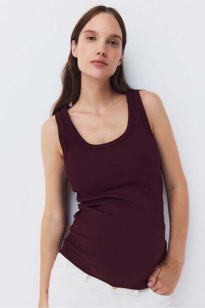 H&M MAMA Ribbed vest top