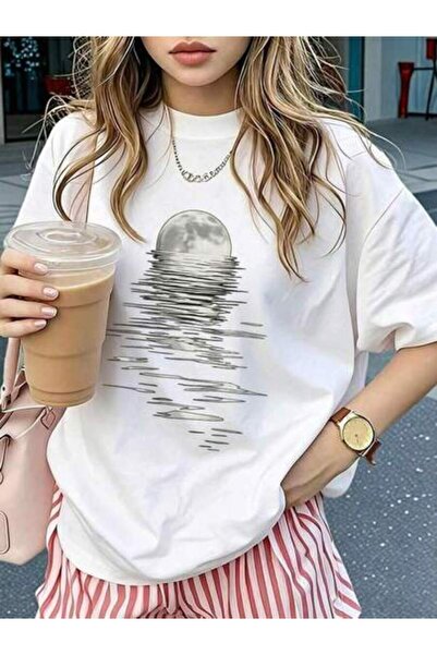 9TAY تي شيرت صيفي جديد غير رسمي بطباعة شعار وياقة مستديرة وأكمام قصيرة، ملابس...