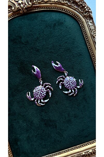 Pater Paulie Zra Model Crab Earrings