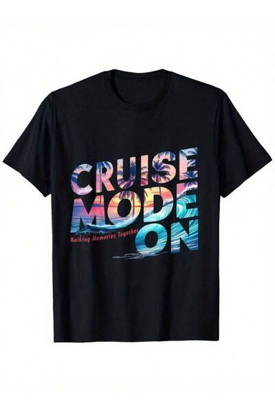 29CUN Mode On Making Memories Together Family Cruise Summer Casual T-Shirt, F...