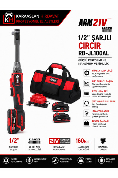 Arm 21V 1/2 ŞARJLI CIRCIR