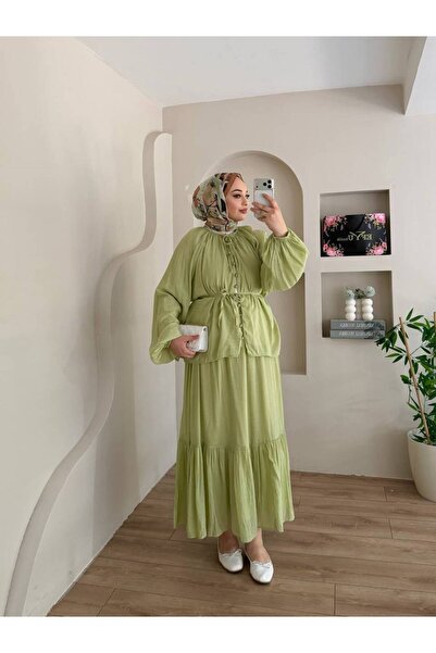 Rose DİSA ETEKLİ İKİLİ ALT ÜST TAKIM