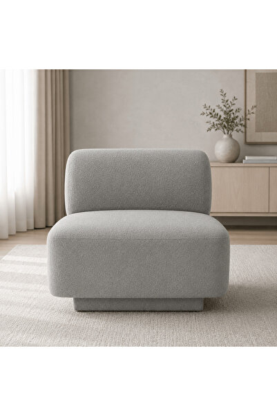 Roots Furniture كرسي رمادي غائم