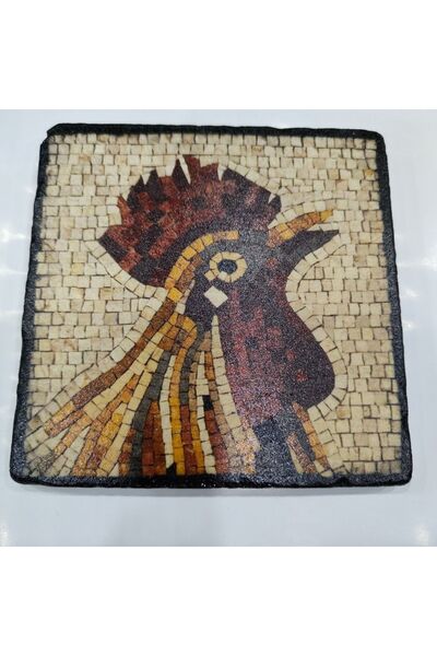 Şeker Portakalım غطاء تصريف للحمام والشرفة من الحجر الطبيعي مقاس 20x20x1 سم م...