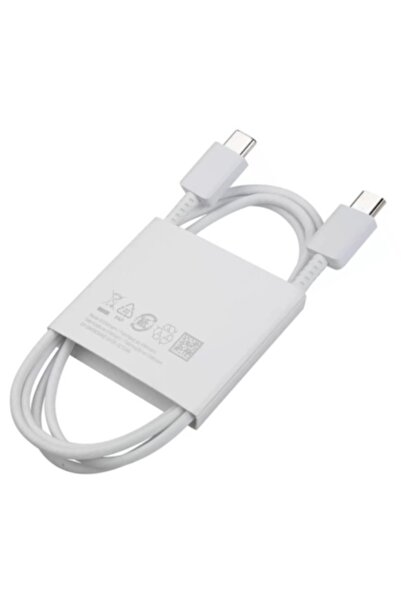 Samsung EP-DN980 Καλώδιο Φόρτισης Type-C σε Type-C 5A, 1 μ. - Λευκό