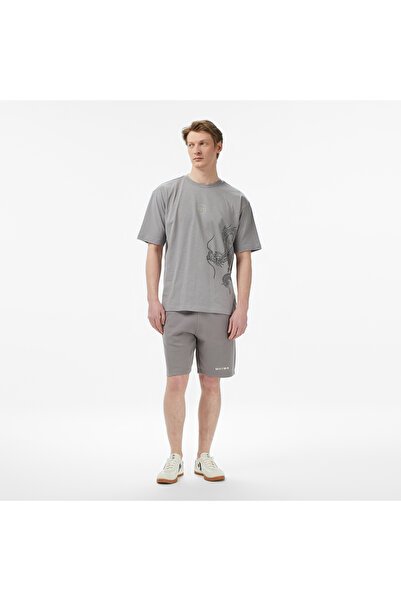 United4 Regular Fit Men's Gray Shorts