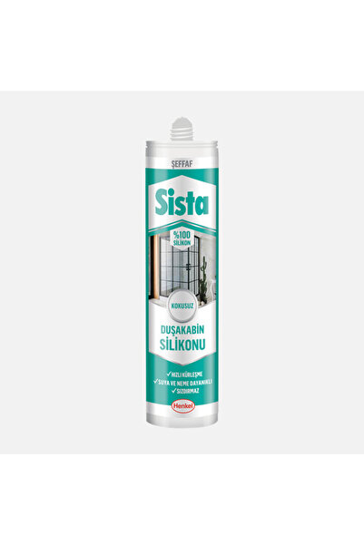 Sista Extra White Banyo Duşakabin Silikonu 280 ml Beyaz
