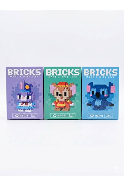 Bricks Sepexa Mikro Blok 3’lü Set – MZ-038, MZ-056 ve MZ-015 Özel Koleksiyon