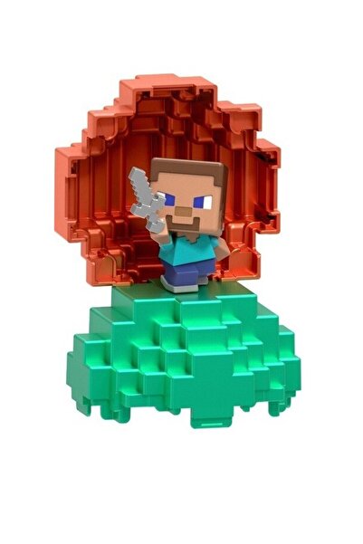 mattel Μίνι αυγά Minecraft με φιγούρα mc steve has the pwr HXT64-JJV64