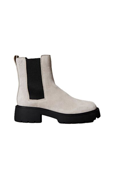 Calvin Klein Ghete CHUNKY CHELSEA BOOT SUEDE Femei