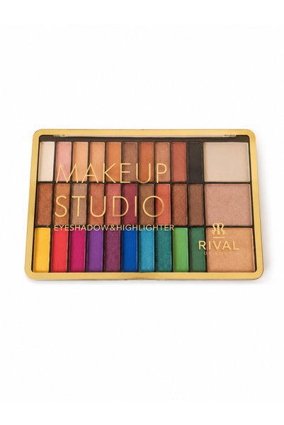 AL&ES kozmetik 30+3 Colors Eyeshadow Palette Professional Eye Makeup Palette