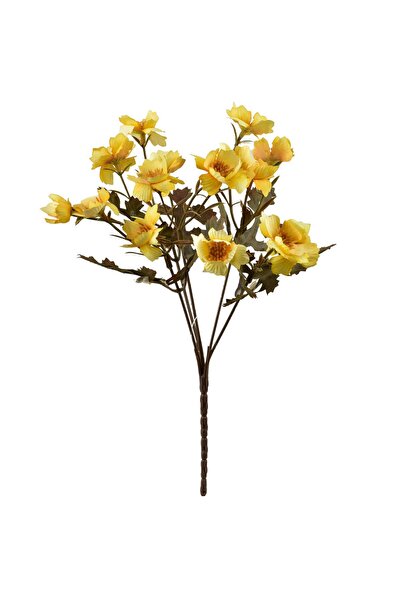 MONDEX Buchet artificial din plastic Viridis Margaretki 28cm alb 1 buc.