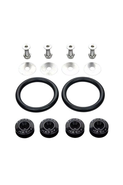 OEM Κλιπ συγκράτησης προφυλακτήρα JDM Car-styling Quick Release Fasteners Μαύ...